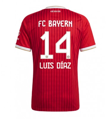 Bayern Munich Luis Diaz #14 Hjemmebanetrøje Dame 2026-27 Kortærmet
